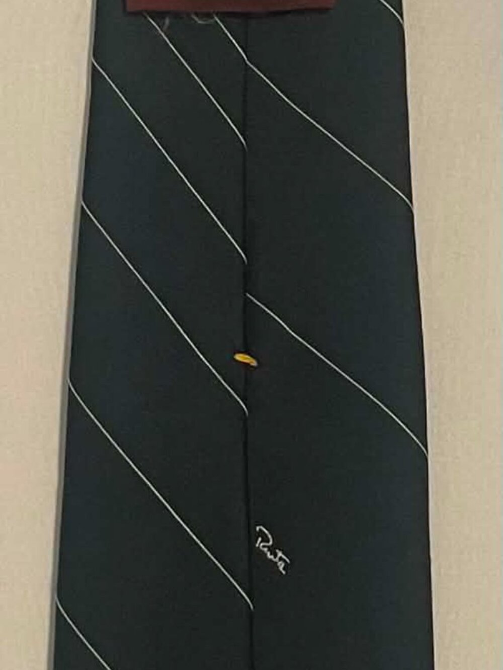 OSCAR DE LA RENTA Men’s Striped Tie - Picture 3 of 6